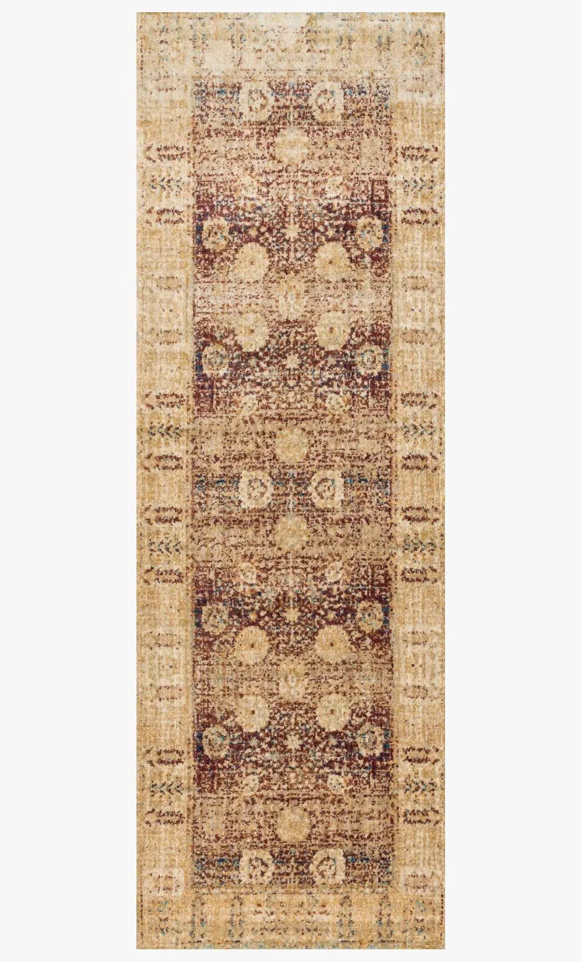 Anastasia AF-09 Red/Gold Rug