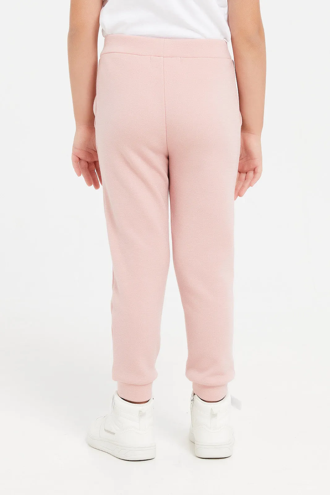 Beige Pink Active Pant