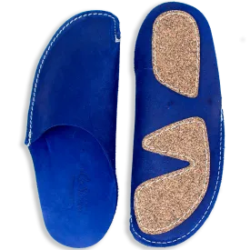 Blue CP Slippers Luxe