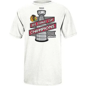 Chicago Blackhawks Reebok 2013 Stanley Cup Champions Youth Locker Room Shirt