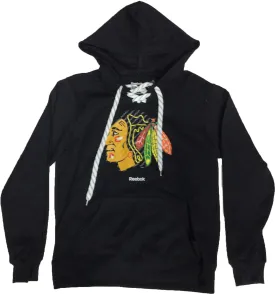 Chicago Blackhawks Reebok Men's Black Faceoff Sweatshirt