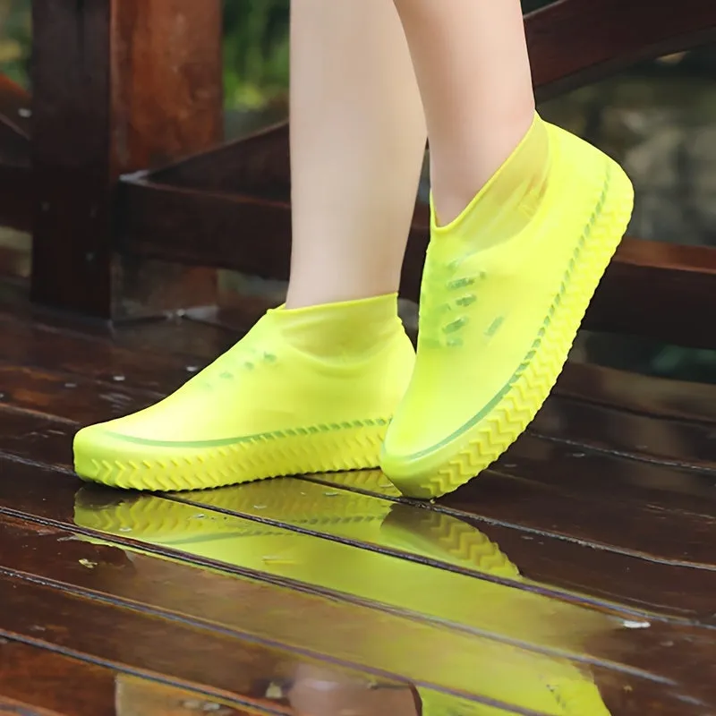 Elastic NonSlip Shoe Covers for Outdoor Sports and Hiking