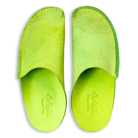 Green CP Slippers Minimalist