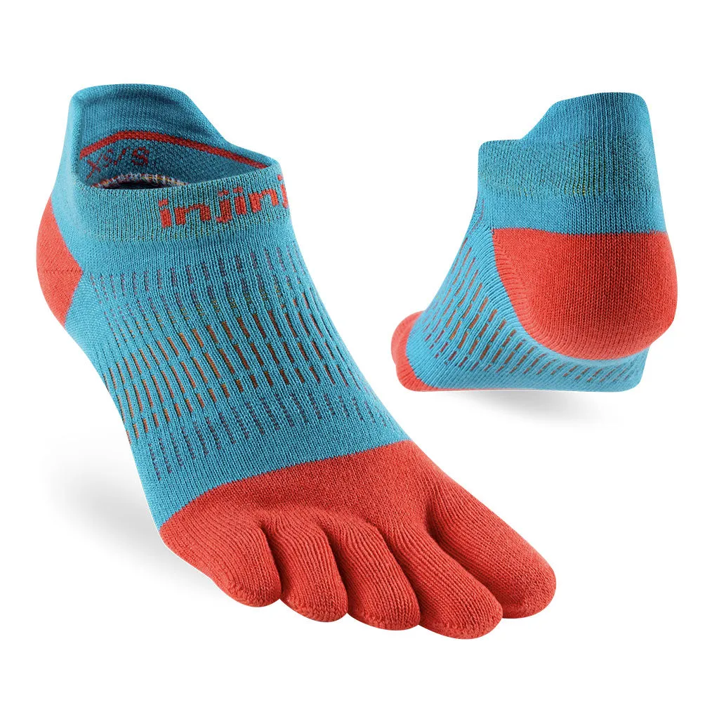 Injinji RUN Womens Lightweight No-Show Running Socks