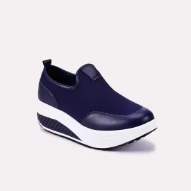 Lila Blue Slip On Sneakers 0440656