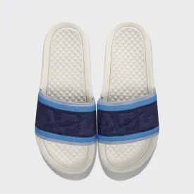 Men's Big Logo TechLoom Slide Navy / Coastal Blue / Ivory