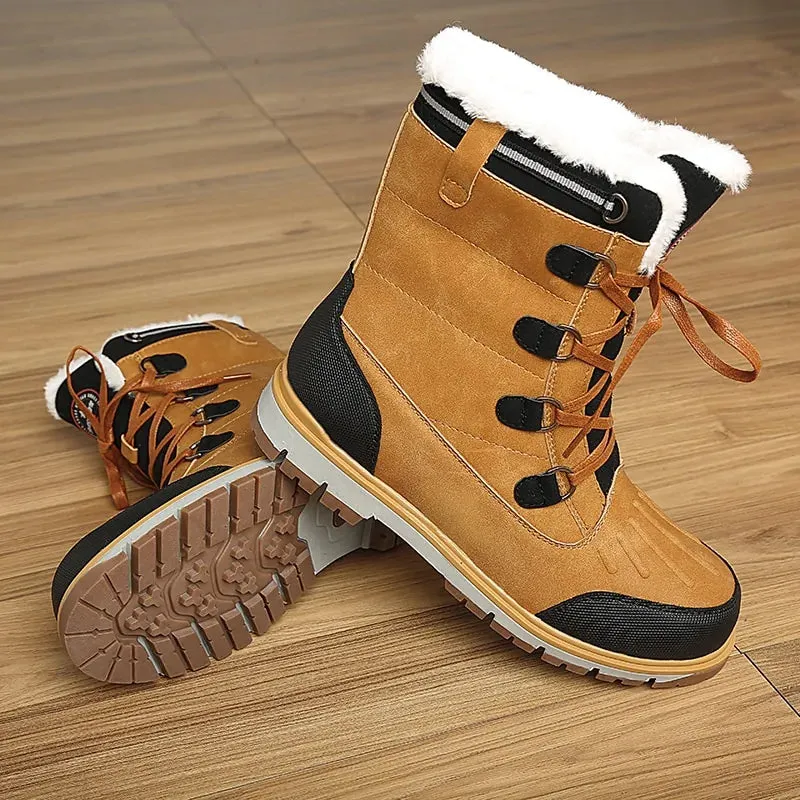 Men's Rugged Outdoor Winter Boots