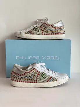 Philippe Model Carioca Jules Blanc Multicolor Sneakers