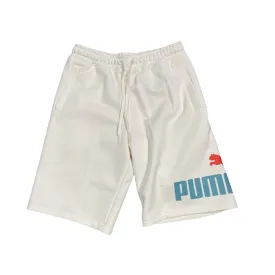 PUMA BIG FLEECE LOGO 10 SHORTS - Men’s-PRISTINE