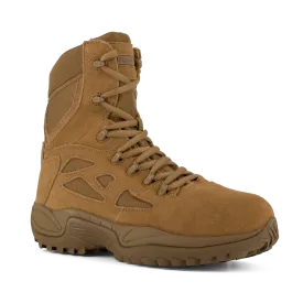 Reebok Rapid Response 8" Stealth Side Zip Composite Toe Boots - RB8850