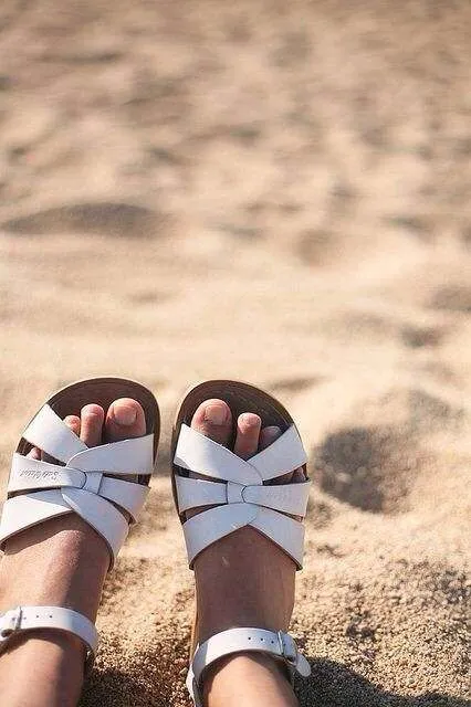 Salt Water Sandals - Adults - White