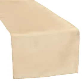 Taffeta Table Runner - Champagne