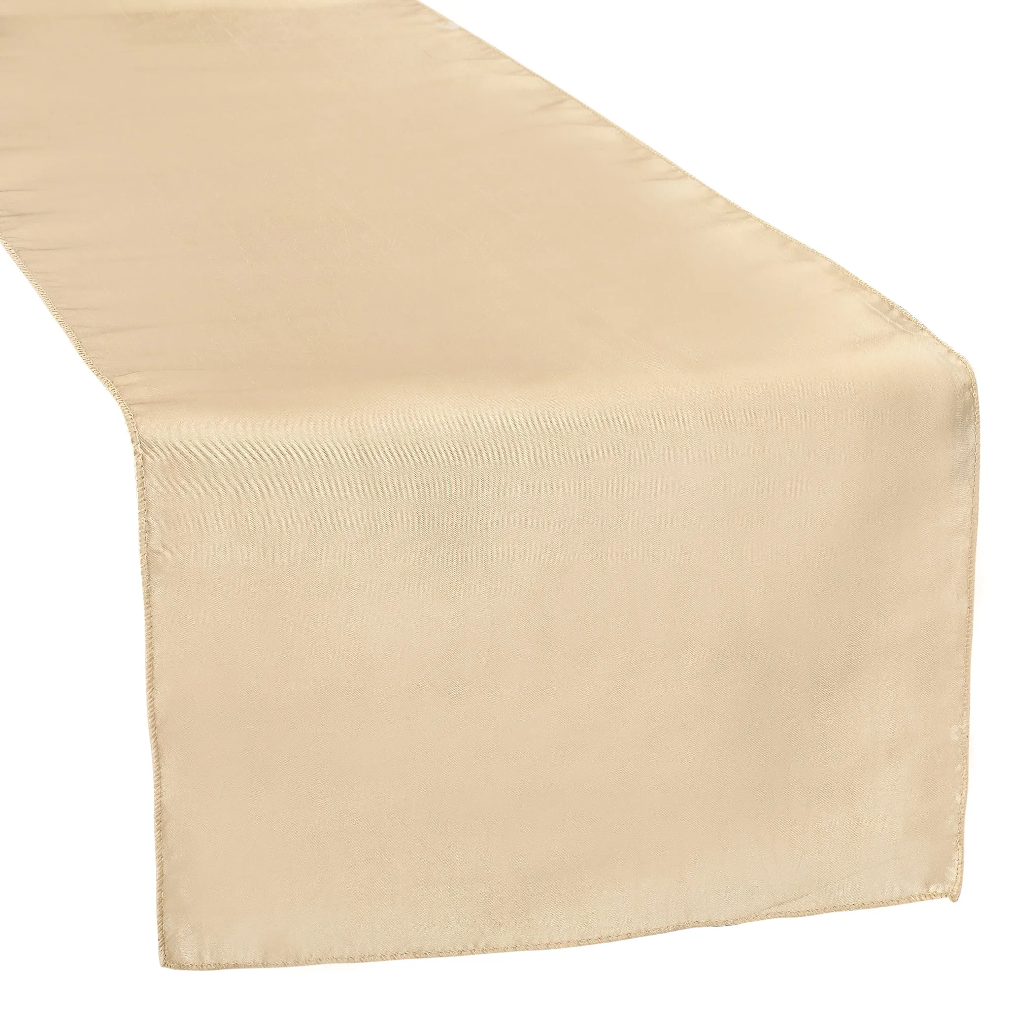 Taffeta Table Runner - Champagne