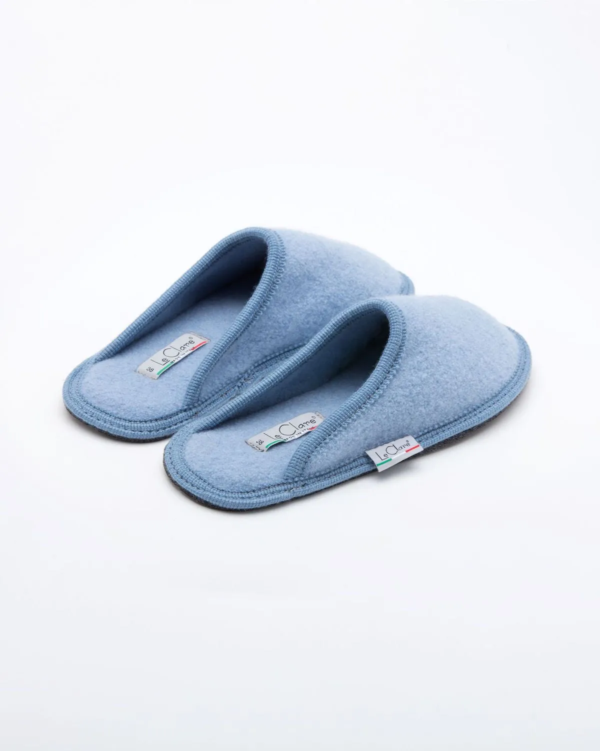 Women's Boiled Wool Stella Slipper Sky Blue