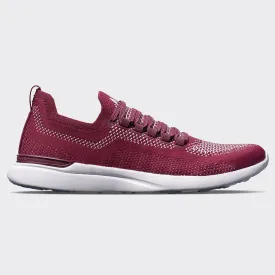 Women's TechLoom Breeze Burgundy / Bleached Pink / White